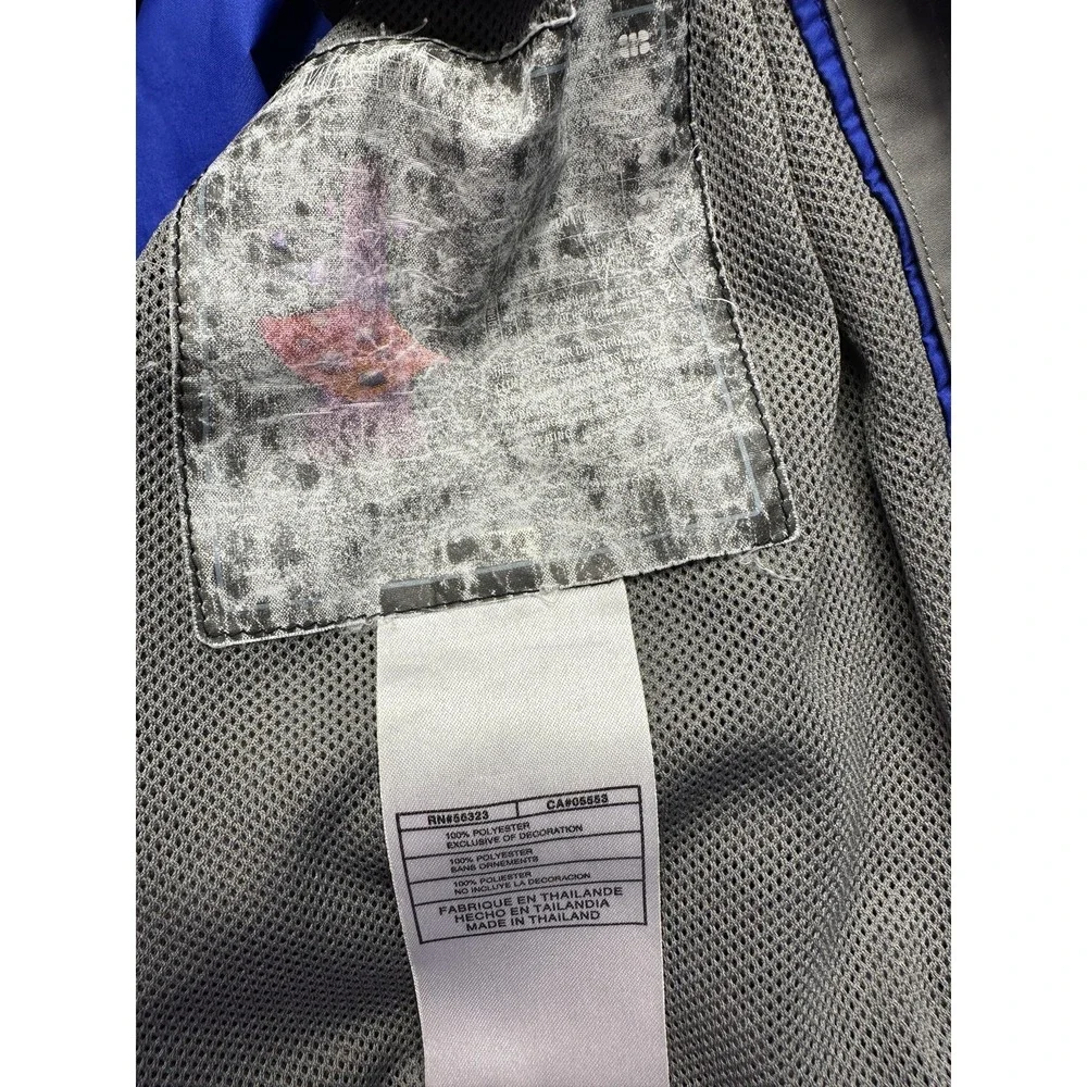 Nike‎ ACG Jacket Mens Medium Blue Clima-FIT Zip Off Sleeve Windbreaker Hiking